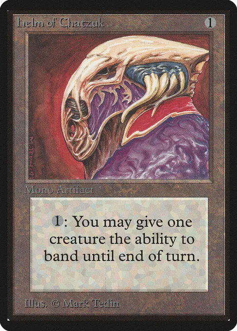 Helm of Chatzuk, Limited Edition Beta #247