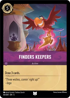 Finders Keepers, Normal