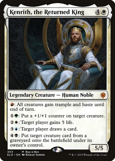 Kenrith, the Returned King, Throne of Eldraine #303