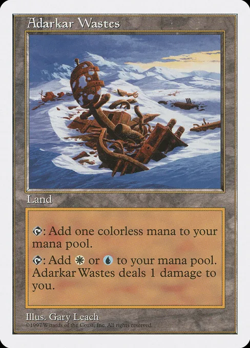 Adarkar Wastes, Fifth Edition #410