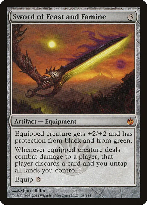 Sword of Feast and Famine, Mirrodin Besieged #138