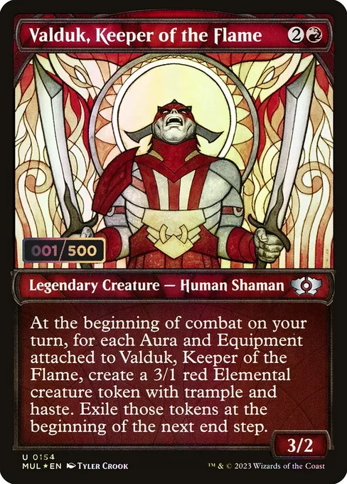 Valduk, Keeper of the Flame, Multiverse Legends #154z