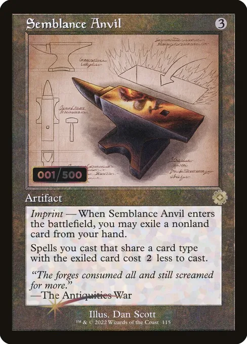 Semblance Anvil, The Brothers' War Retro Artifacts #115z