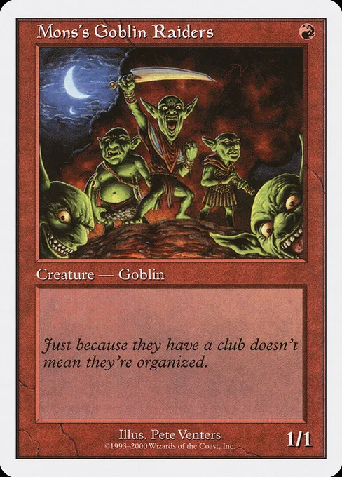 Mons's Goblin Raiders, Starter 2000 #32