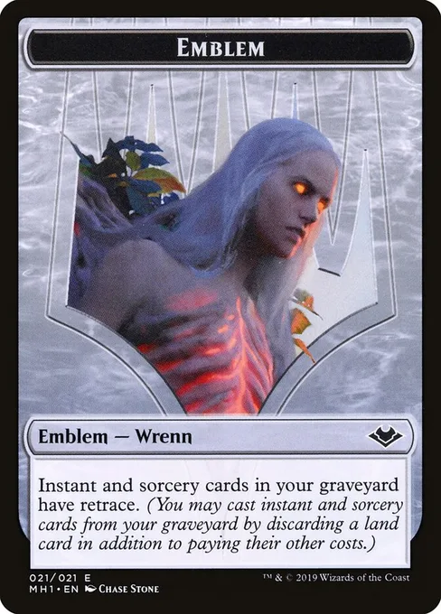 Wrenn and Six Emblem, Modern Horizons Tokens #21