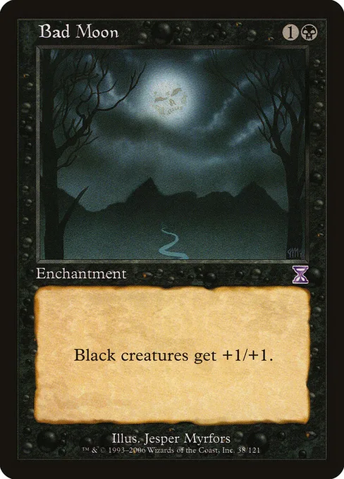 Bad Moon, Time Spiral Timeshifted #38