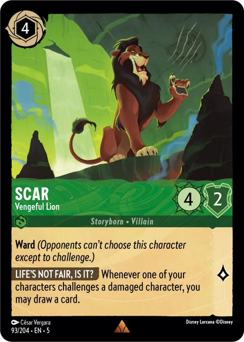 Scar - Vengeful Lion, Shimmering Skies #93