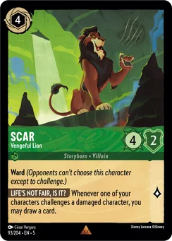Scar - Vengeful Lion, Normal