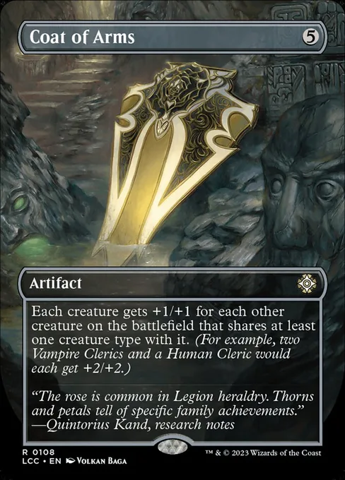 Coat of Arms, The Lost Caverns of Ixalan Commander #108