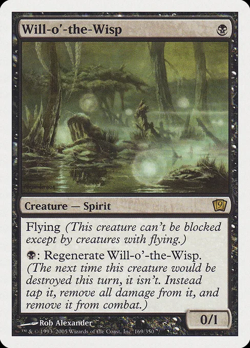 Will-o'-the-Wisp, Ninth Edition #169