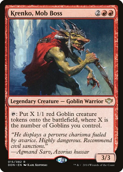 Krenko, Mob Boss, Duel Decks: Speed vs. Cunning #15