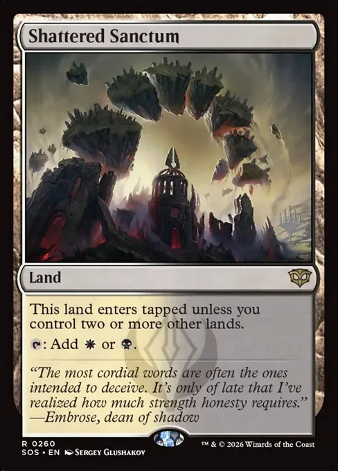 Shattered Sanctum, Secrets of Strixhaven Promos #260p
