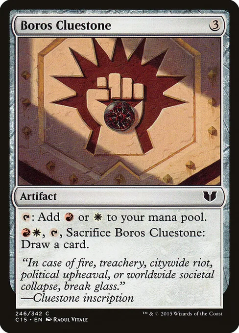 Boros Cluestone, Commander 2015 #246