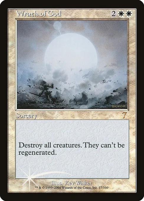 Wrath of God, Seventh Edition #57★