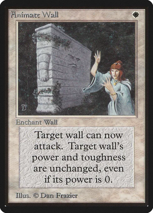 Animate Wall, Limited Edition Beta #1