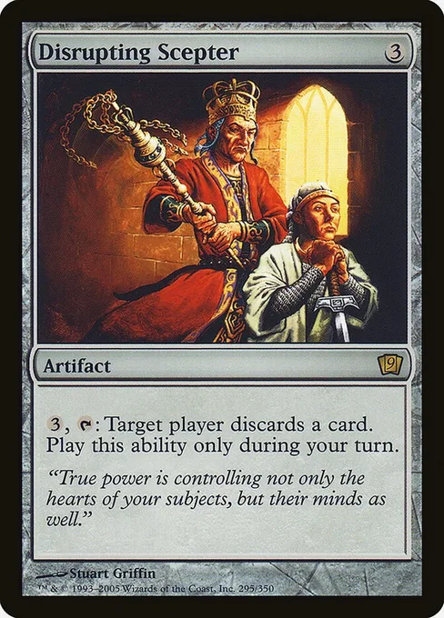 Disrupting Scepter, Ninth Edition #295★