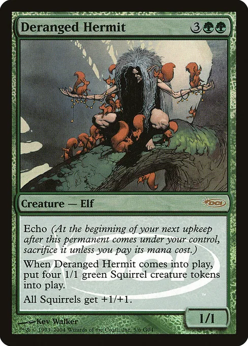 Deranged Hermit, Judge Gift Cards 2004 #5