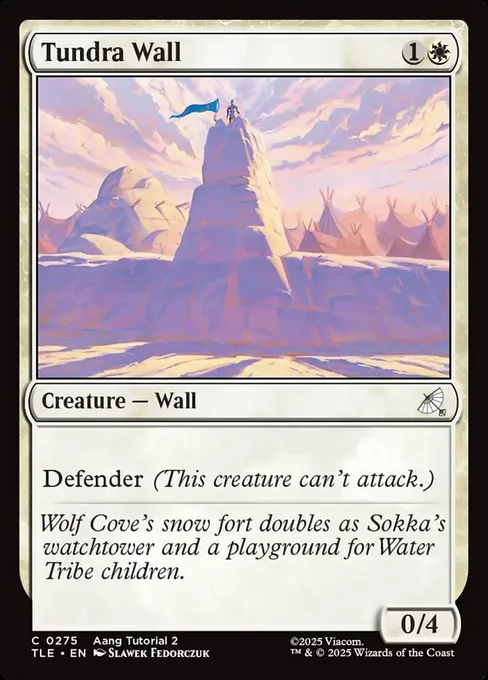 Tundra Wall, Avatar: The Last Airbender Eternal #275