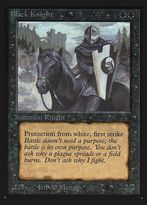 Black Knight, Intl. Collectors' Edition #95