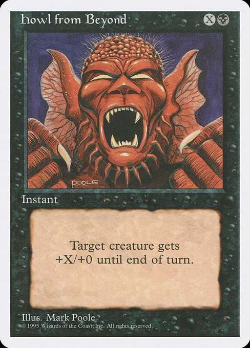 Howl from Beyond, Fourth Edition #141