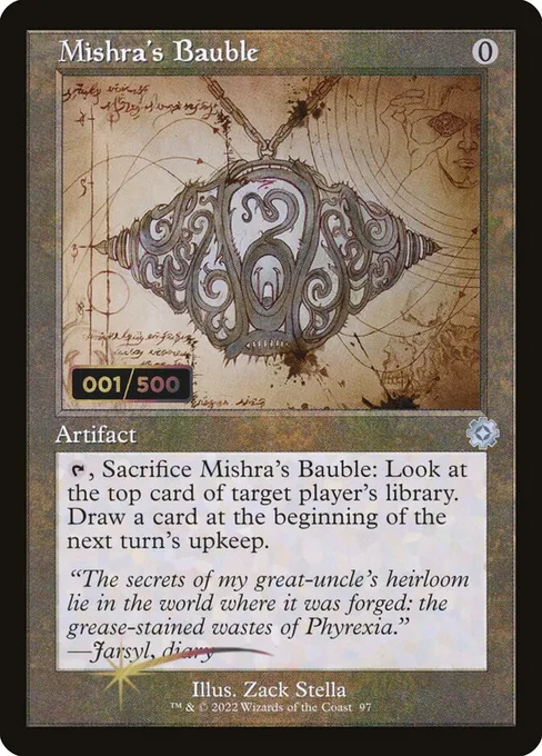 Mishra's Bauble, The Brothers' War Retro Artifacts #97z