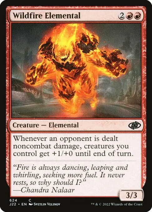 Wildfire Elemental, Jumpstart 2022 #624