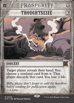 Thoughtseize, Normal