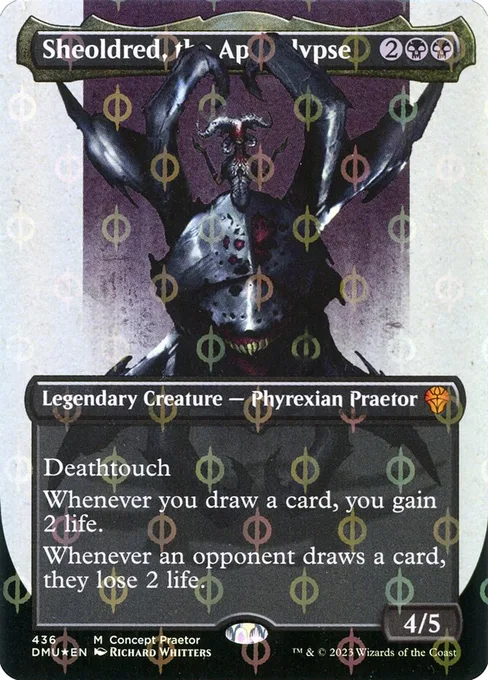 Sheoldred, the Apocalypse, Dominaria United #436