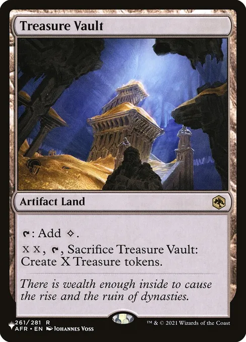 Treasure Vault, The List #AFR-261