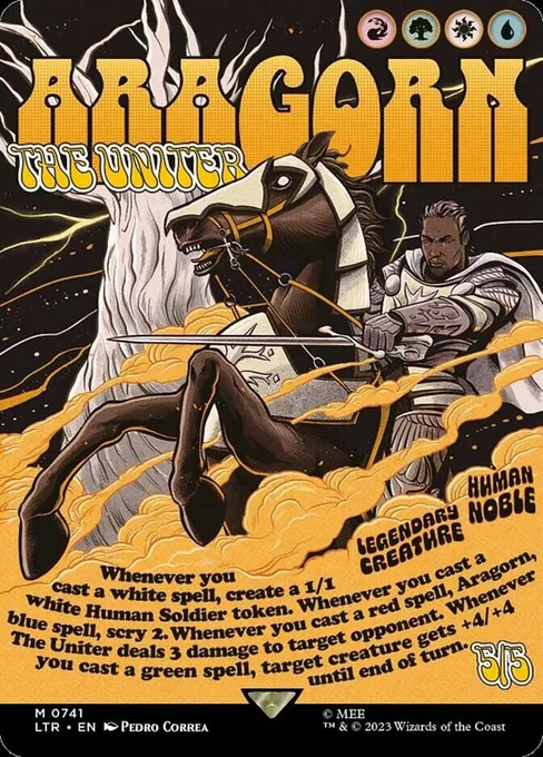 Aragorn, the Uniter, The Lord of the Rings: Tales of Middle-earth #741