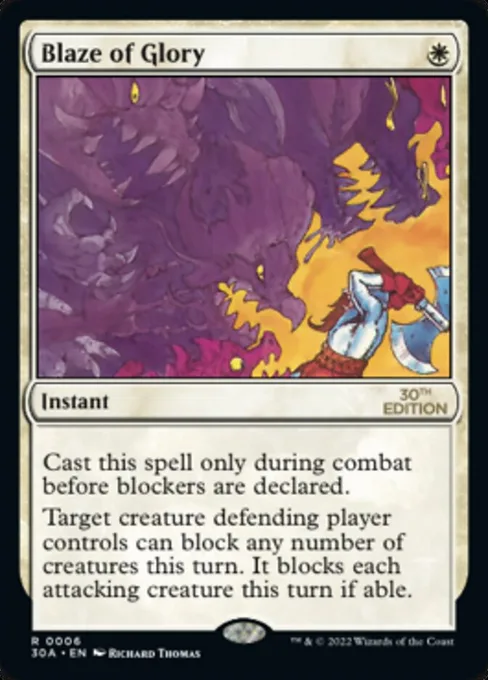 Blaze of Glory, 30th Anniversary Edition #6