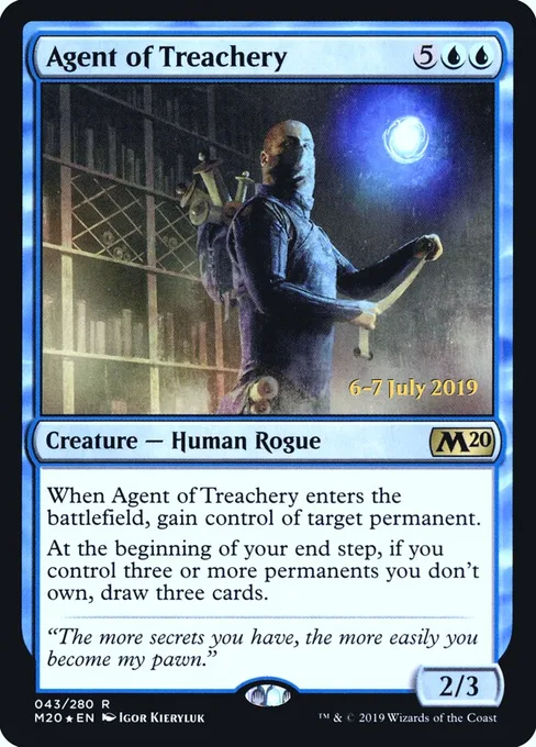 Agent of Treachery, Core Set 2020 Promos #43s