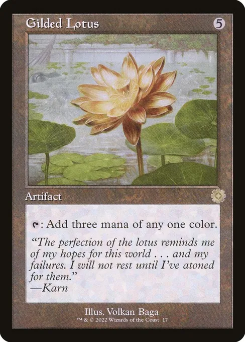 Gilded Lotus, The Brothers' War Retro Artifacts #17