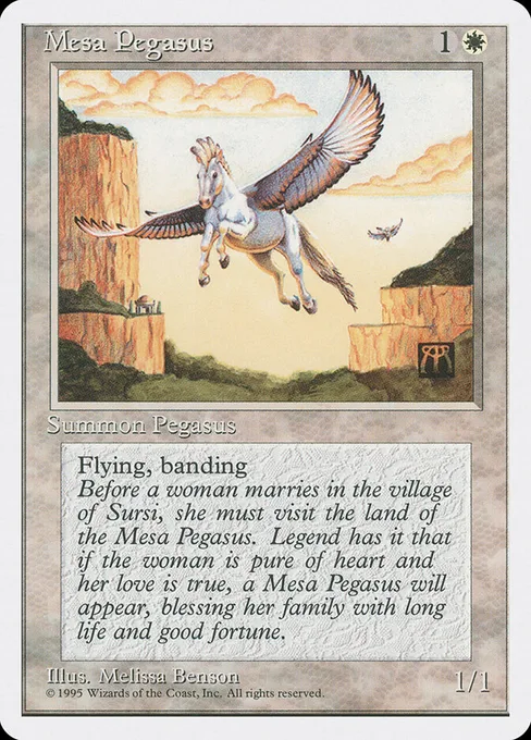 Mesa Pegasus, Fourth Edition #35