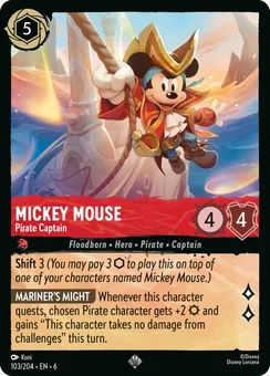 Mickey Mouse - Pirate Captain, Normal