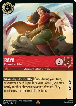Raya - Kumandran Rider, Normal