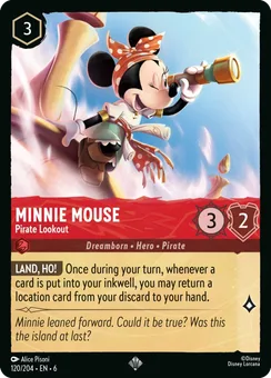 Minnie Mouse - Pirate Lookout, Normal