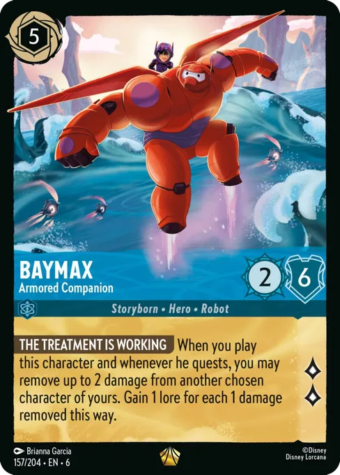 Baymax - Armored Companion, Azurite Sea #157