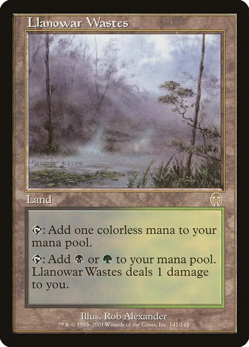 Llanowar Wastes, Apocalypse #141