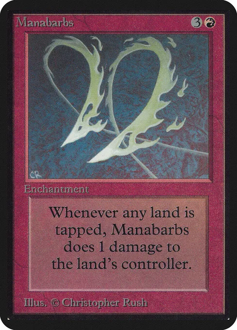 Manabarbs, Limited Edition Alpha #163