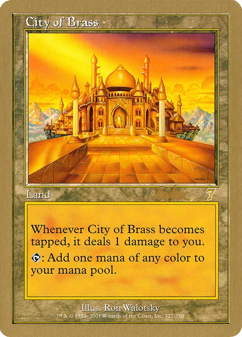City of Brass, World Championship Decks 2002 #bk327