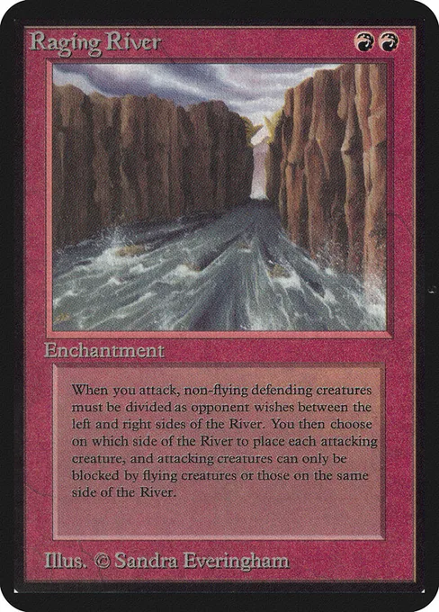 Raging River, Limited Edition Alpha #168