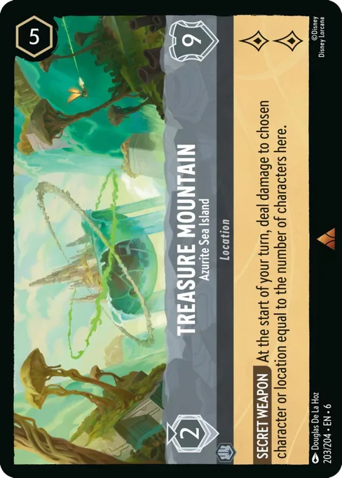 Treasure Mountain - Azurite Sea Island, Azurite Sea #203