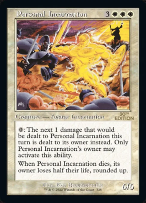 Personal Incarnation, 30th Anniversary Edition #328