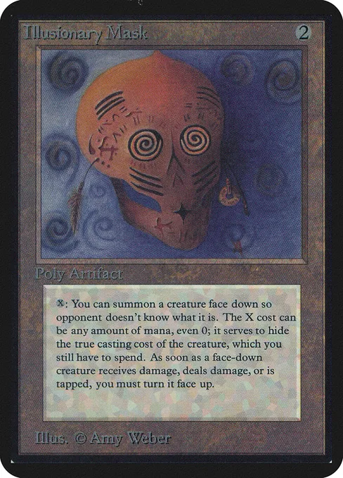 Illusionary Mask, Limited Edition Alpha #249