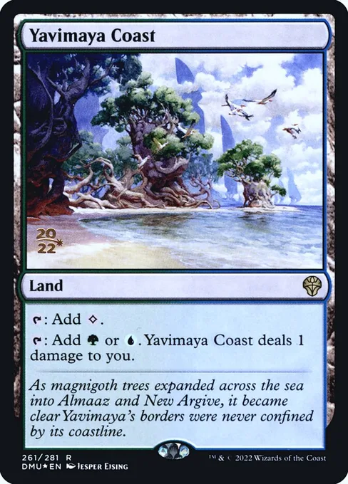 Yavimaya Coast, Dominaria United Promos #261s
