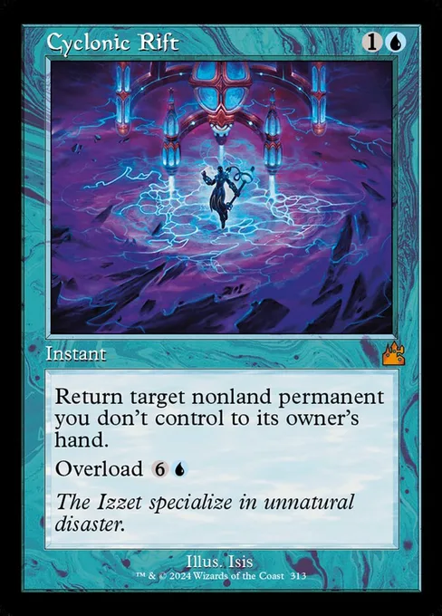 Cyclonic Rift, Ravnica Remastered #313