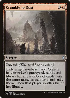 Crumble to Dust, Normal