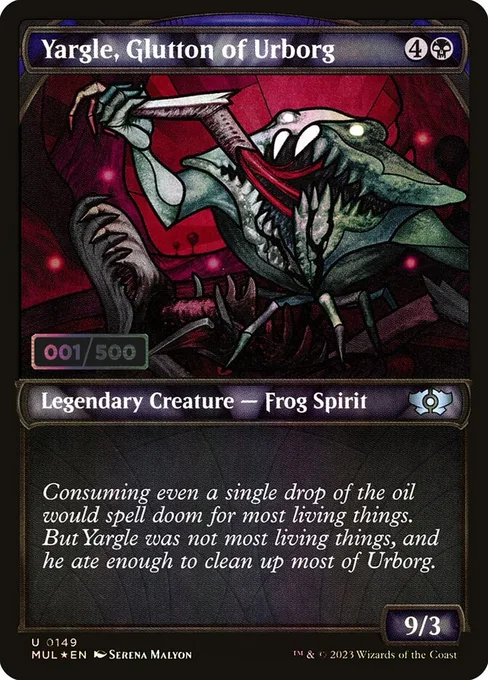 Yargle, Glutton of Urborg, Multiverse Legends #149z