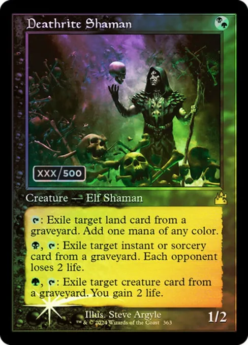 Deathrite Shaman, Ravnica Remastered #363z